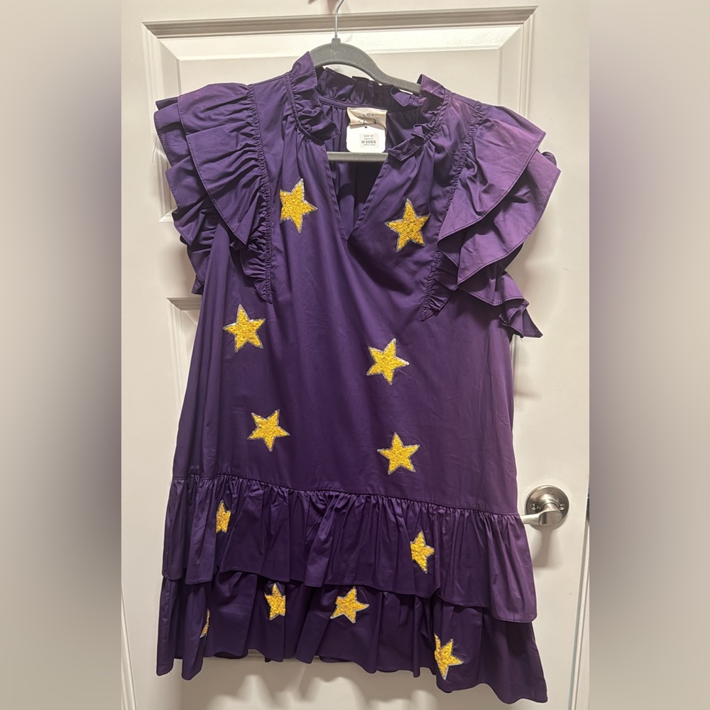 LSU BOUTIQUE Dress sz M NWT
